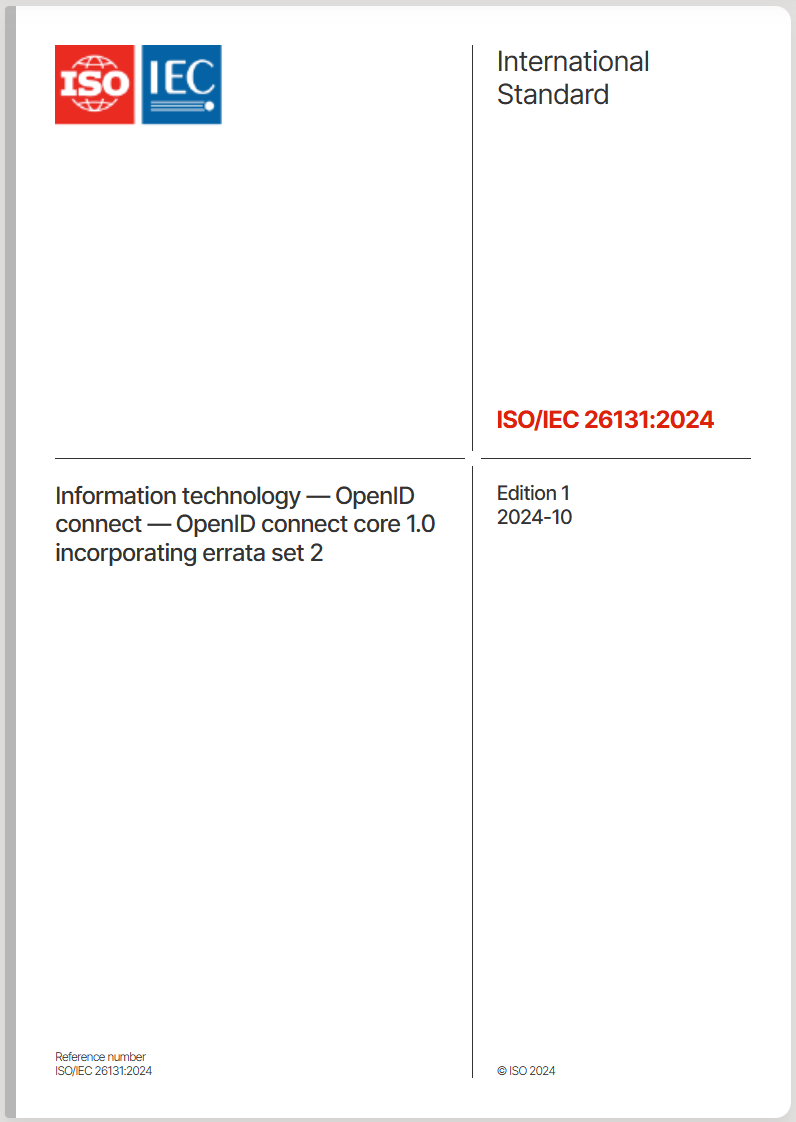 ISO/IEC 26131:2024 Cover Page